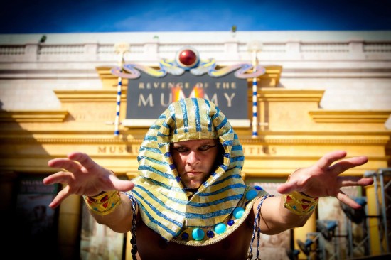 Revenge of the Mummy at Universal Studios Florida.