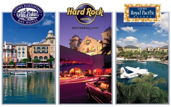 Universal Orlando on-site hotels.