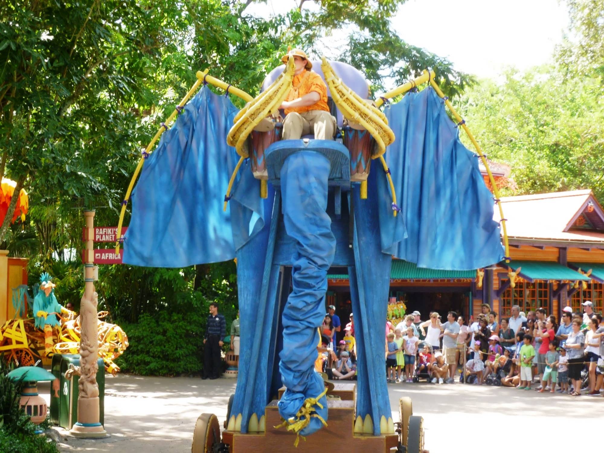 Disney's Animal Kingdom trip report - September 2013 (Wilderness Explorers,  Gardens Kiosk, Bamboo Man)
