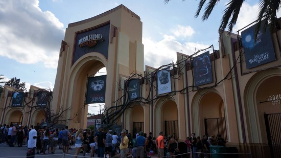 Entrance to Halloween Horror Nights 2013.