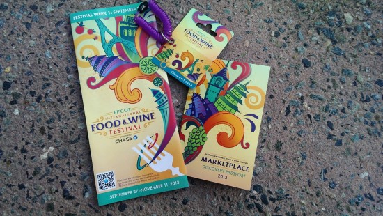 2013 Epcot International Food & Wine Festival.