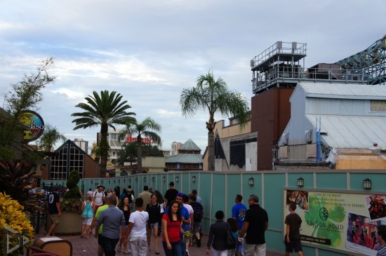 Disney Springs construction.