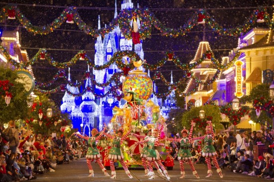 The holiday season at Walt Disney World.