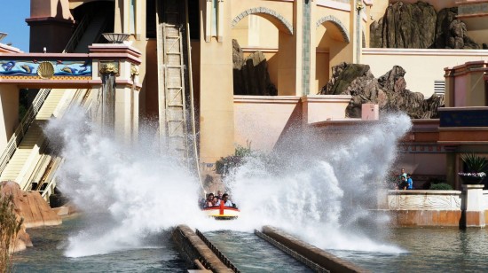 Journey to Atlantis at SeaWorld Orlando.