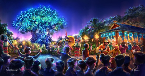 Avatar at Disney's Animal Kingdom - concept artwork.