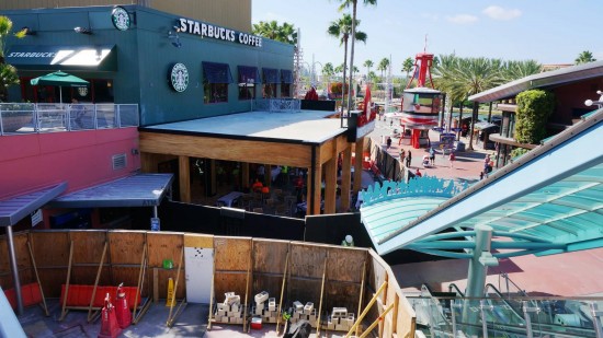 Universal CityWalk construction - November 8, 2013.