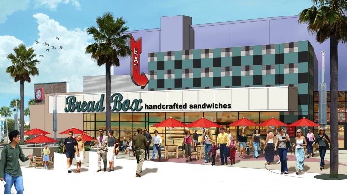 Bread Box at Universal CityWalk.