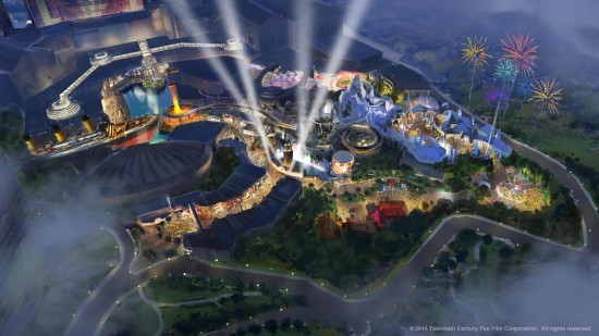 World's First Twentieth Century Fox Theme Park.