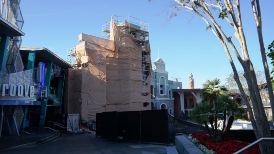 CityWalk construction (formerly Latin Quarter) - December 5, 2013.