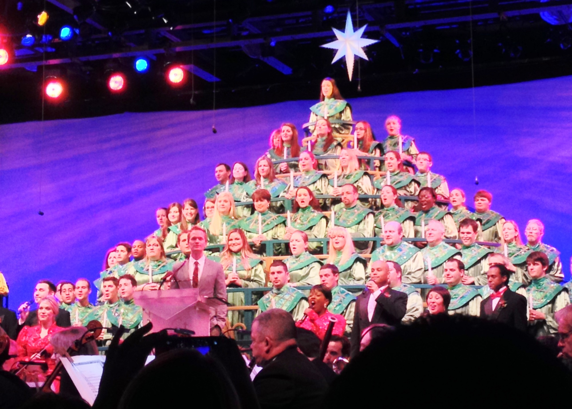 Epcot's Candlelight Processional An enchanting holiday event that