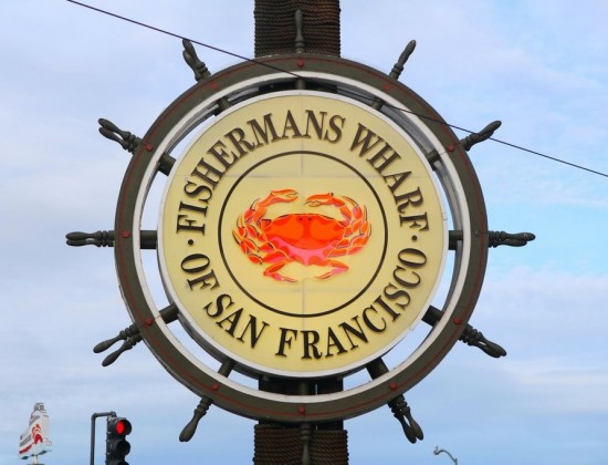 Official Logo of Fisherman's Wharf of San Francisco.