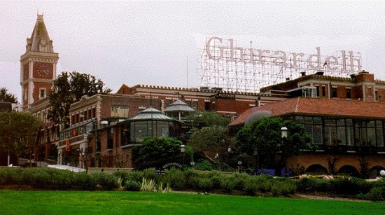 Ghirardelli Square in San Francisco.