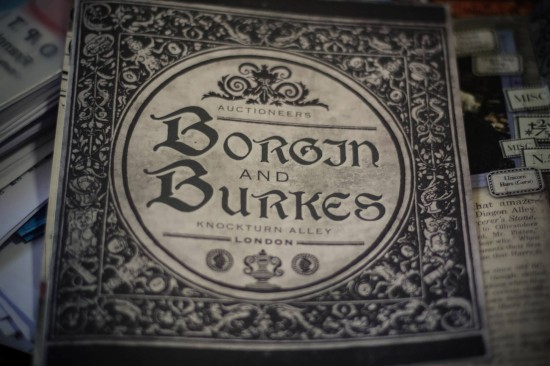 Borgin and Burkes catalog.