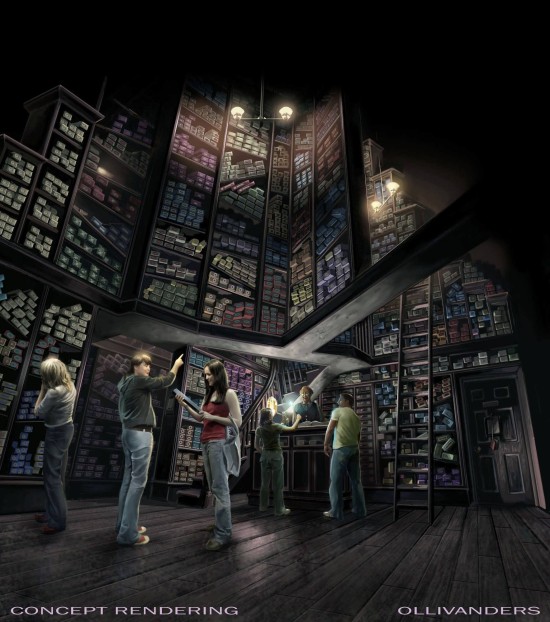 Ollivander's Wand Shop - Diagon Alley at Universal Orlando.