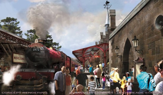 Hogsmeade Station - Hogsmeade at Universal Orlando.