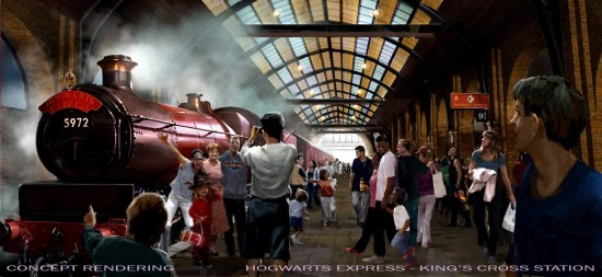 King's Cross Station - Diagon Alley at Universal Orlando.