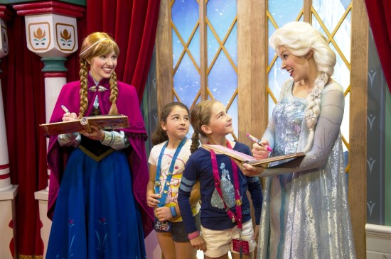 Frozen meet-and-greet at Epcot.