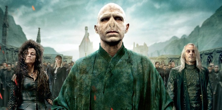 Lord Voldemort and his army.