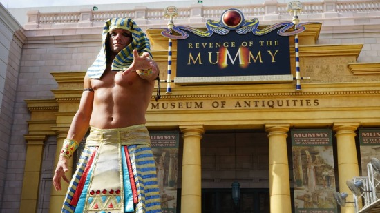 Revenge of the Mummy at Universal Studios Florida.