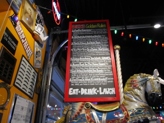 Dick’s Last Resort now serving good food and good times.