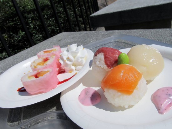 Epcot's outdoor kitchens – March 2014.