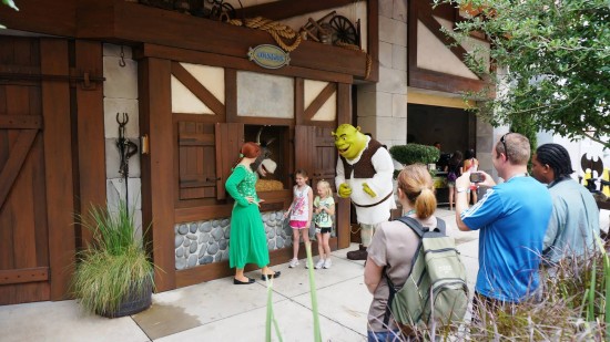 Say goodbye to this: Shrek meet-and-greet at Universal Studios Florida.