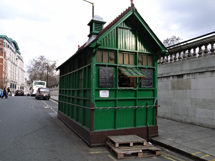 A Cabman’s Shelter in London