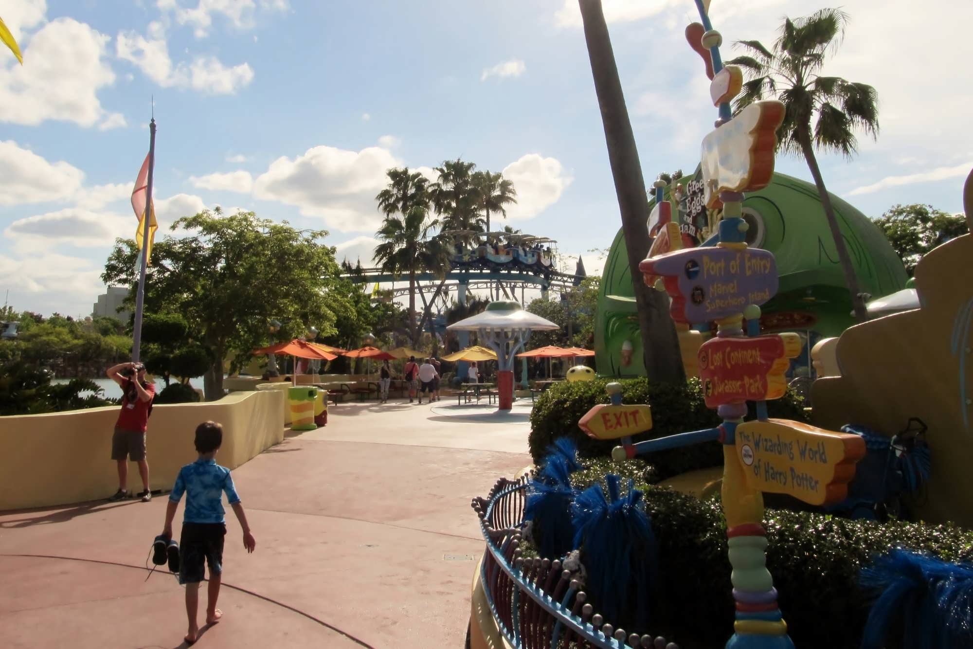 Sneetch Beach at Seuss Landing