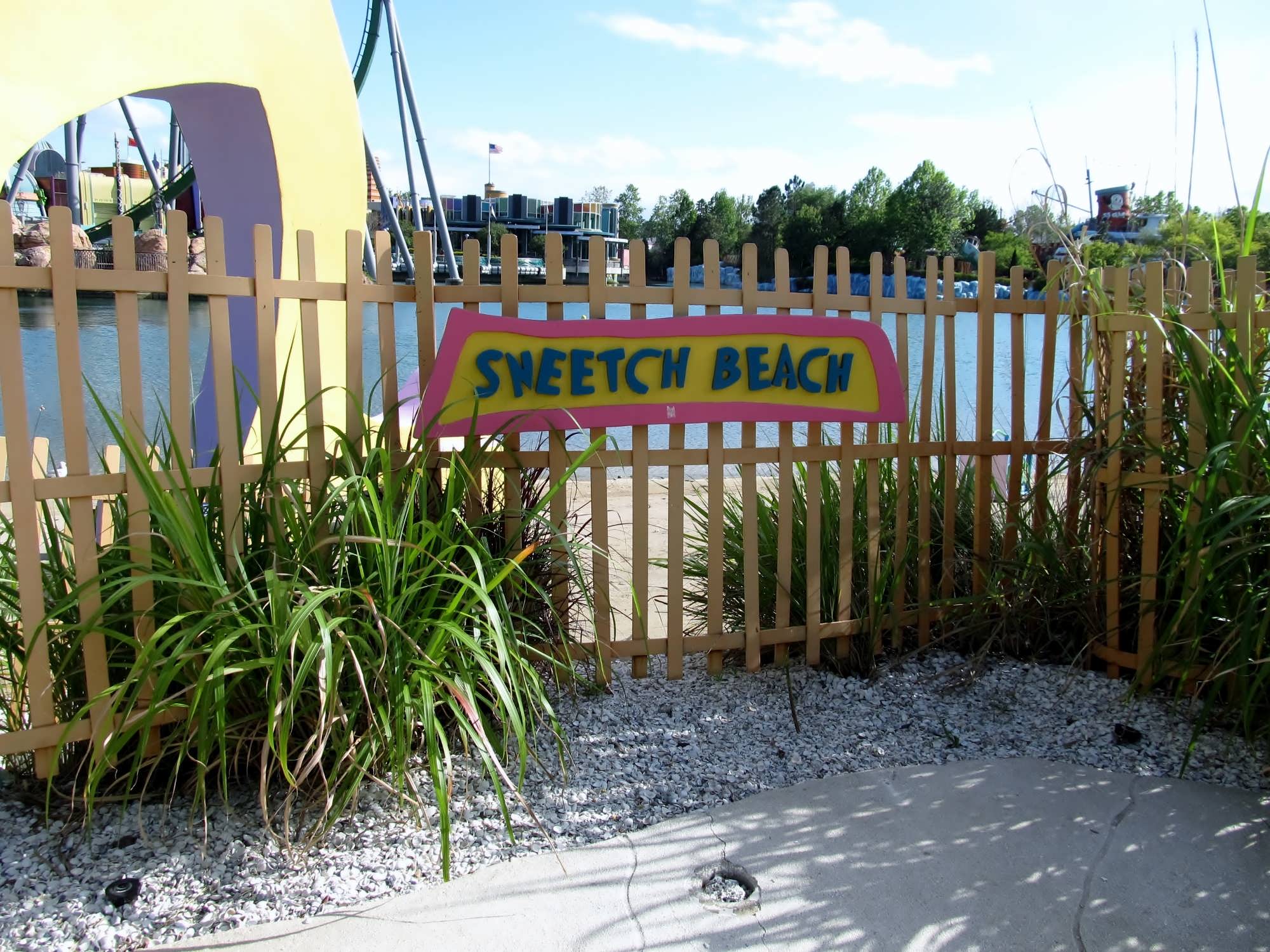 Sneetch Beach at Seuss Landing