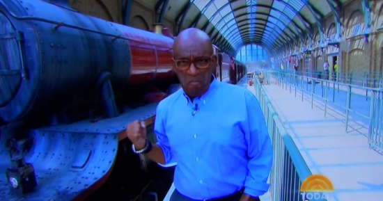 Al Roker at the Wizarding World of Harry Potter - Diagon Alley