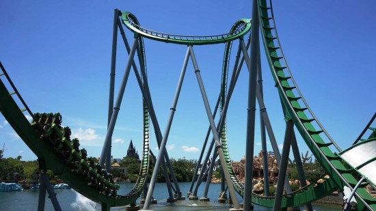 The Incredible Hulk Coaster - Islands of Adventure.