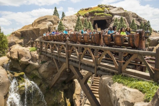 Seven Dwarfs Mine Train at Magic Kingdom.