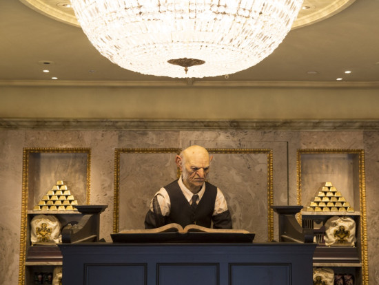 The Gringotts Money Exchanger.