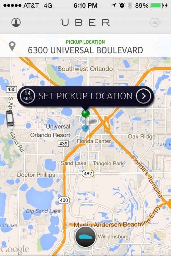 Uber is uber cool.