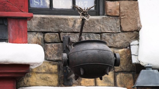 A new element in Hogsmeade believed to turn magical with the right spell.