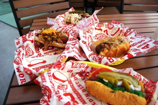 Hot Dog Hall of Fame - Universal CityWalk.