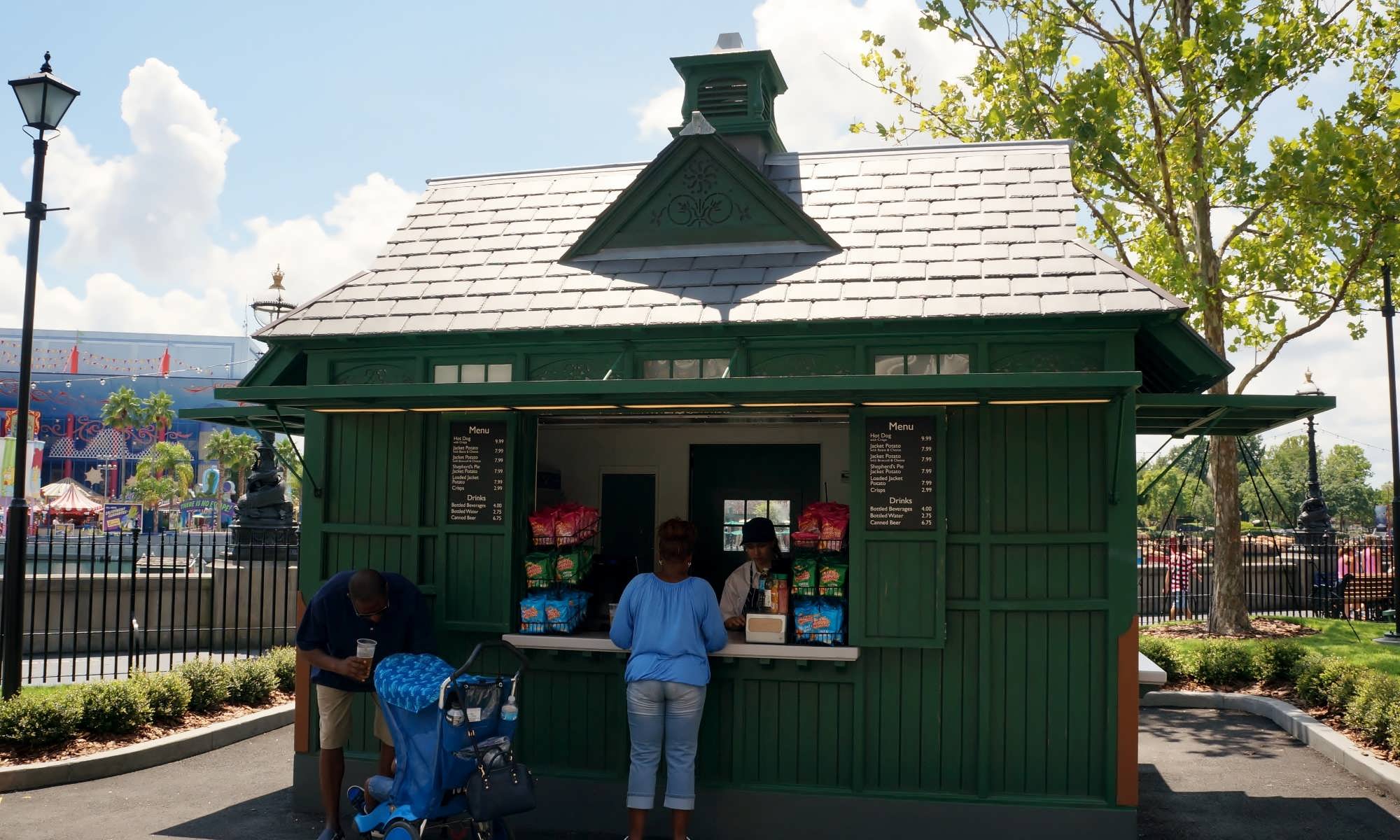  Taxi hut at the London waterfront