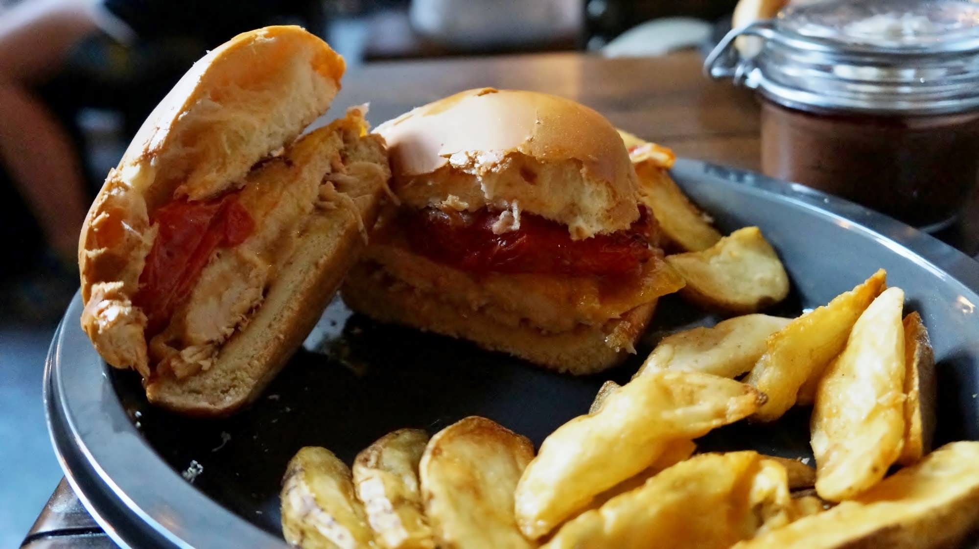  Specialty Chicken Sandwich at the Leaky Cauldron