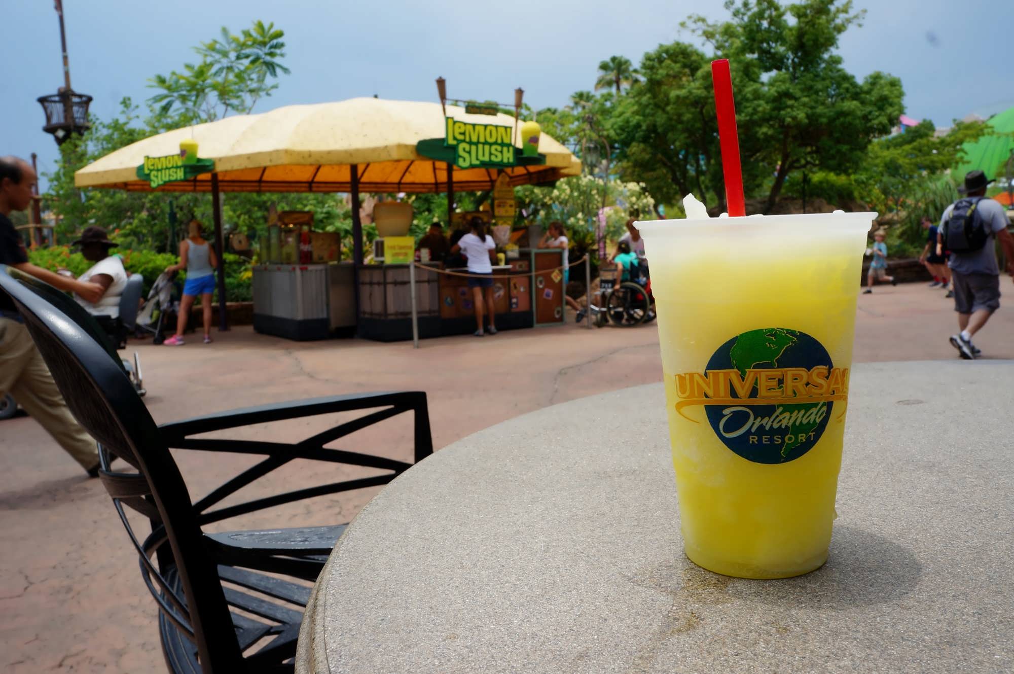 Lemon Slush at Universal Orlando Resort.