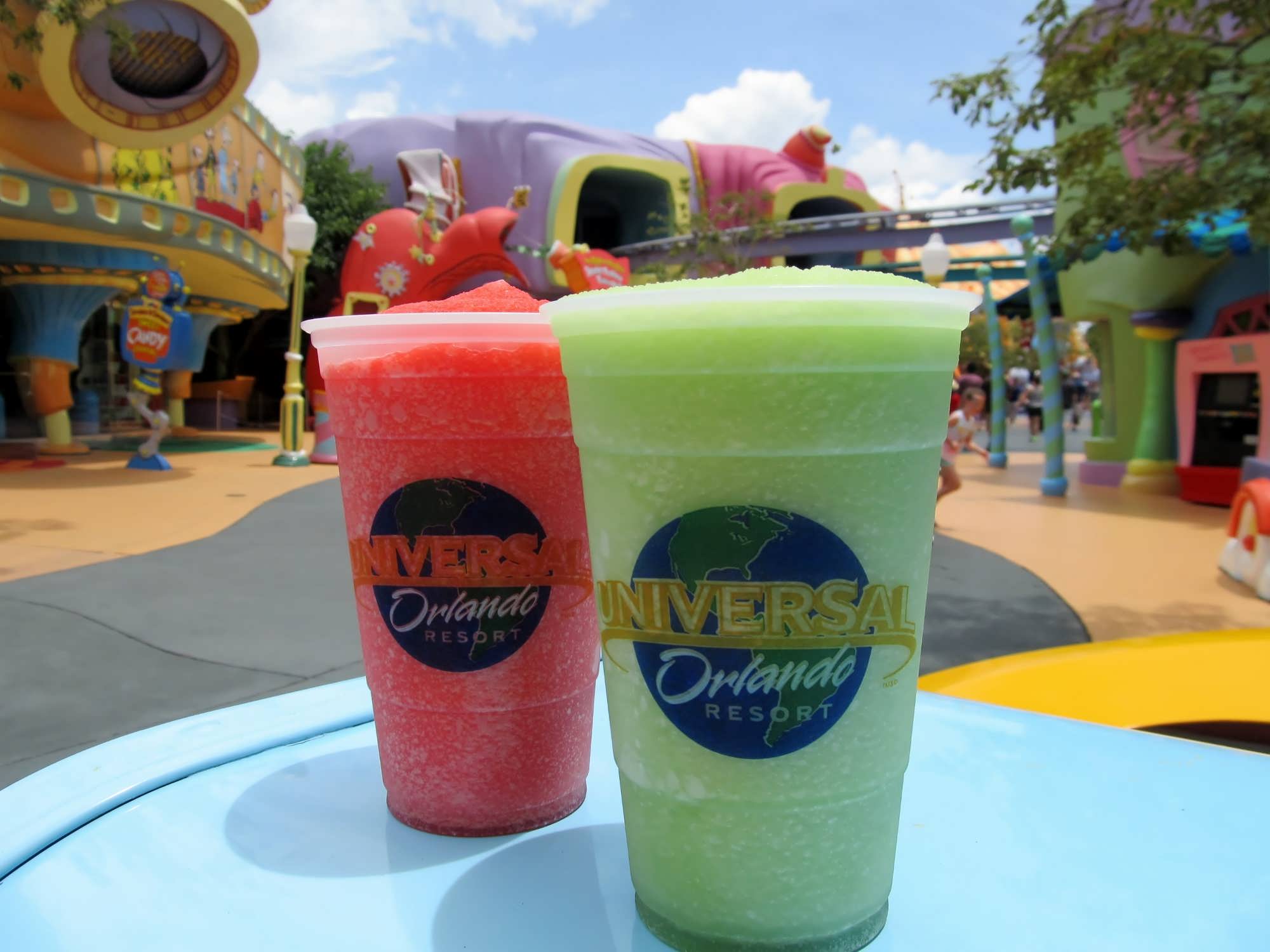 Goose Juice (right) in Seuss Landing at Universal's Islands of Adventure.