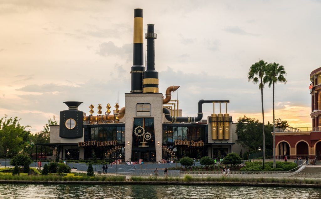 Toothsome Chocolate Emporium and Savory Feast Kitchen at Universal Orlando Resort CityWalk