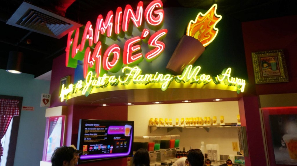Flaming Moe’s at Fast Food Boulevard