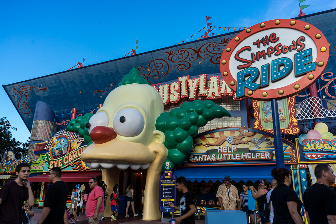 Universal Studios Simpsons Florida RDAQ