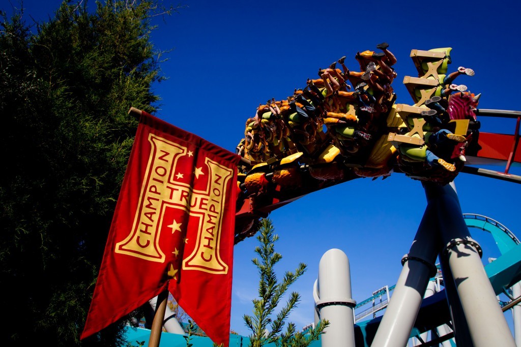 Dragon Challenge in The Wizarding World of Harry Potter - Hogsmeade at Universal Orlando