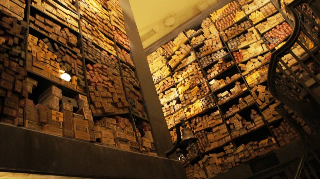 Ollivander’s Wand Shop at Universal’s Wizarding World of Harry Potter.