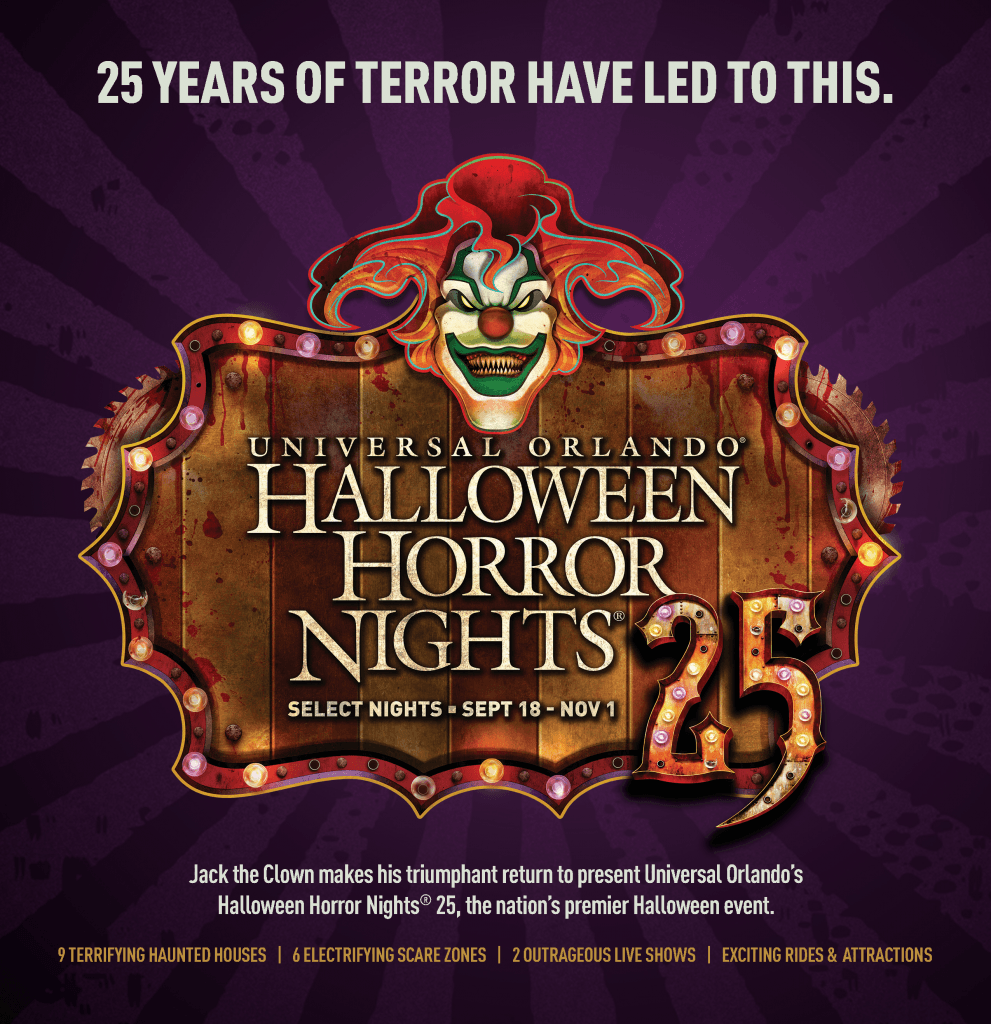 HHN 25 main logo