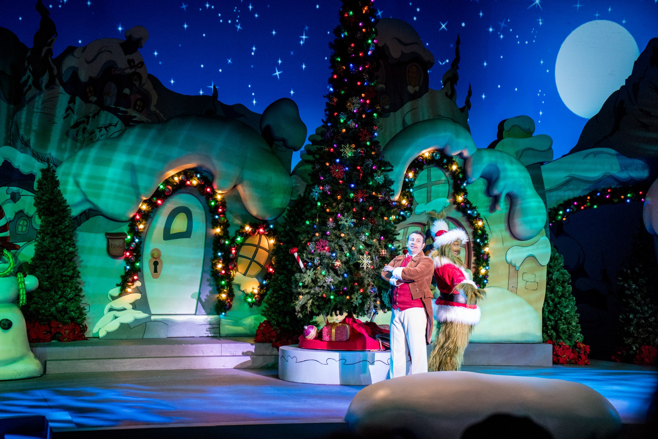 Grinchmas at Universal Orlando history and special needs information