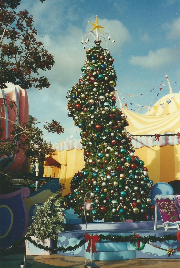 Grinchmas Stage & Tree in 2003