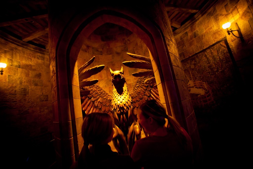 Harry Potter and the Forbidden Journey's queue