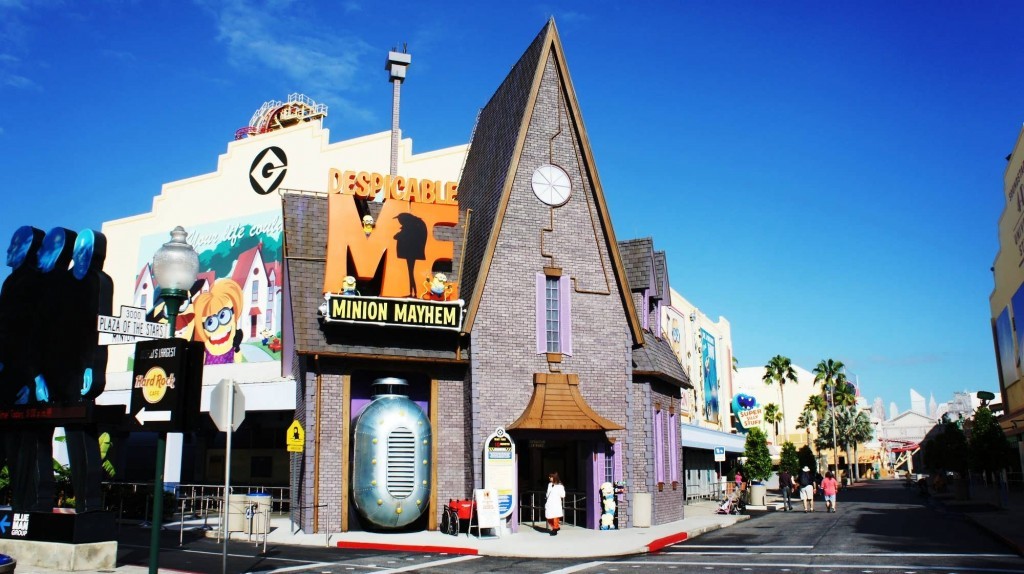 Despicable Me: Minion Mayhem at Universal Studios Florida.